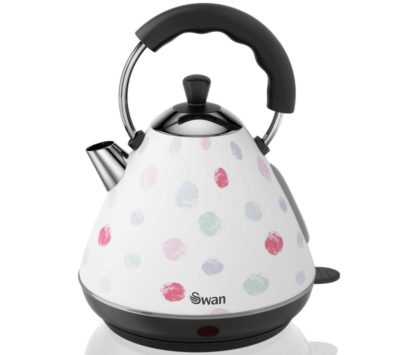 SWAN  Pyramid SK261030POLN Traditional Kettle - Polka Dot